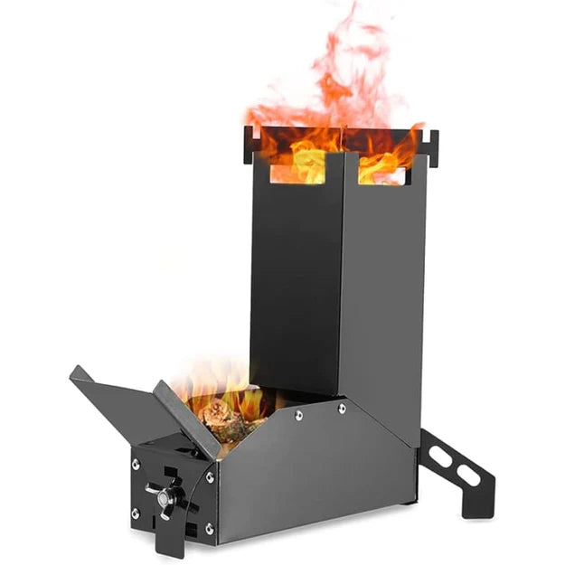 Outdoor Wood Burning Camp Tent Stove