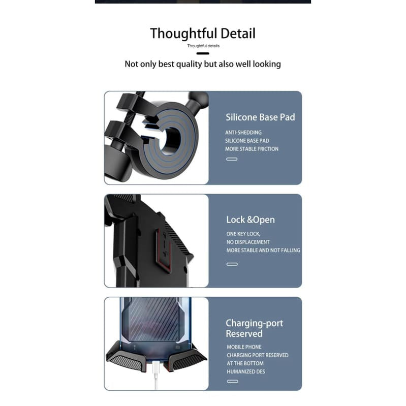 360 Degree Rotation Bike Phone Mount Mobile phone holder