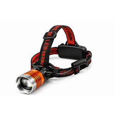 Ultra-Powerful Headlamp with Adjustable Zoom Lens